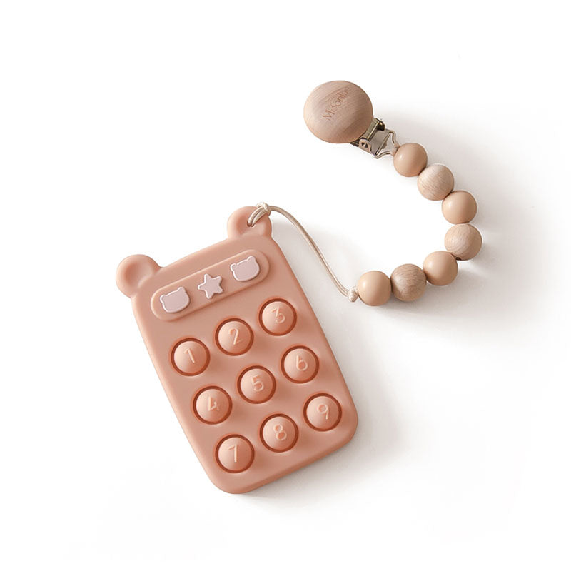 Silicone phone press toy